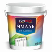 Эмаль «EKOPROF» для радиаторов 0,8 кг